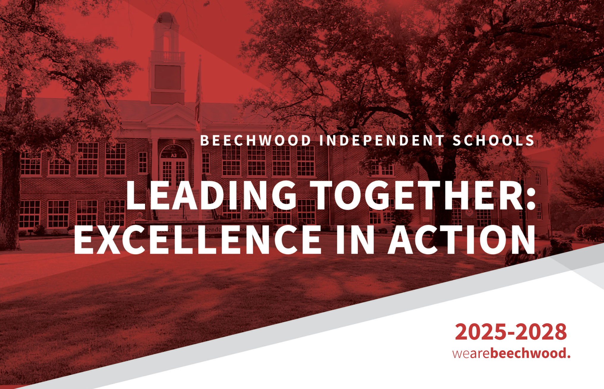Leading Together: Excellence in Action strategic plan cover